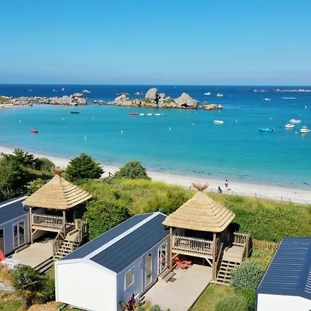 Camping De La Cote Des Legendes Brignogan-Plages Exterior photo
